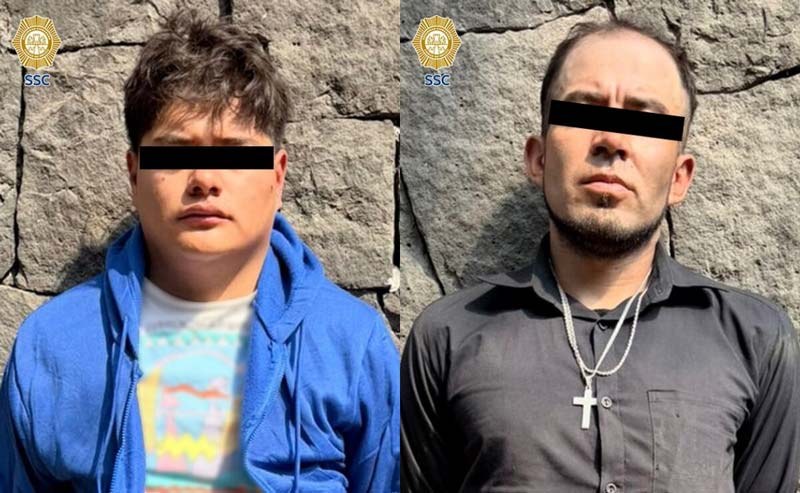 Robo de 750 mil pesos desata persecución en CDMX; policías capturan a dos
