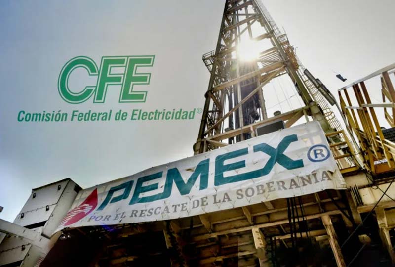 S&P pone en alerta a Pemex y CFE: cambia a negativa su perspectiva por deuda y bajo crecimiento