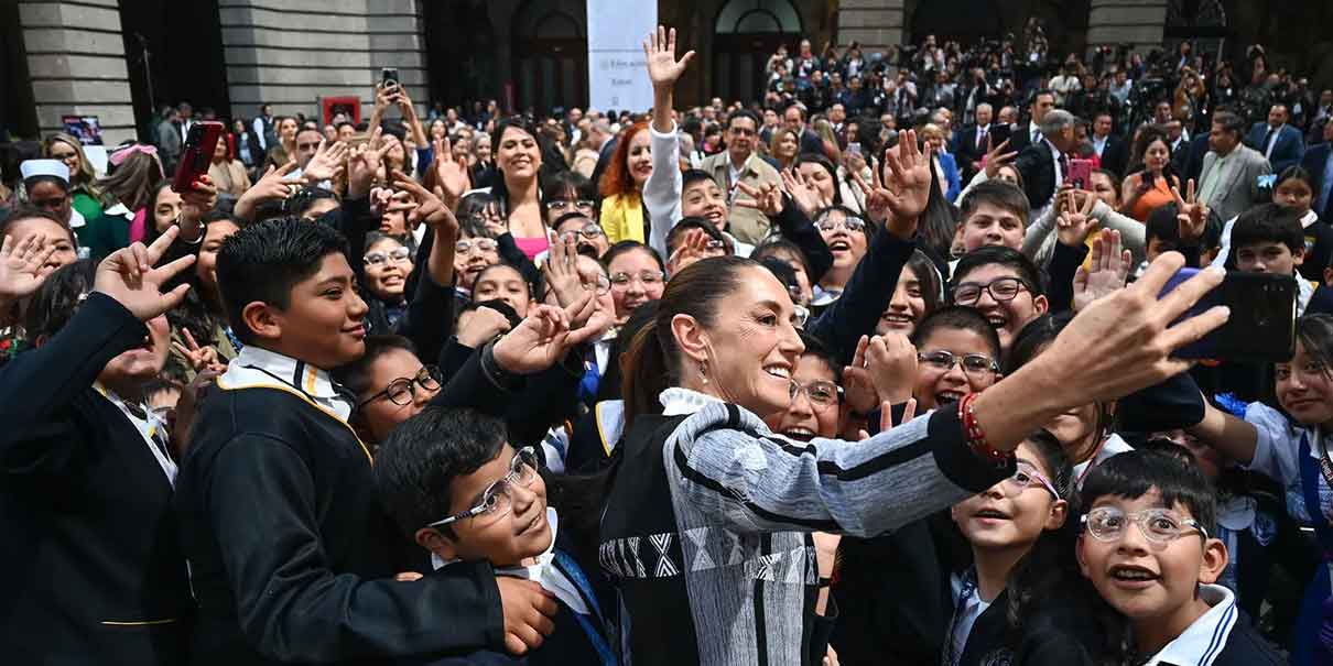 Sheinbaum presenta programa de salud mental y extensión de horario escolar