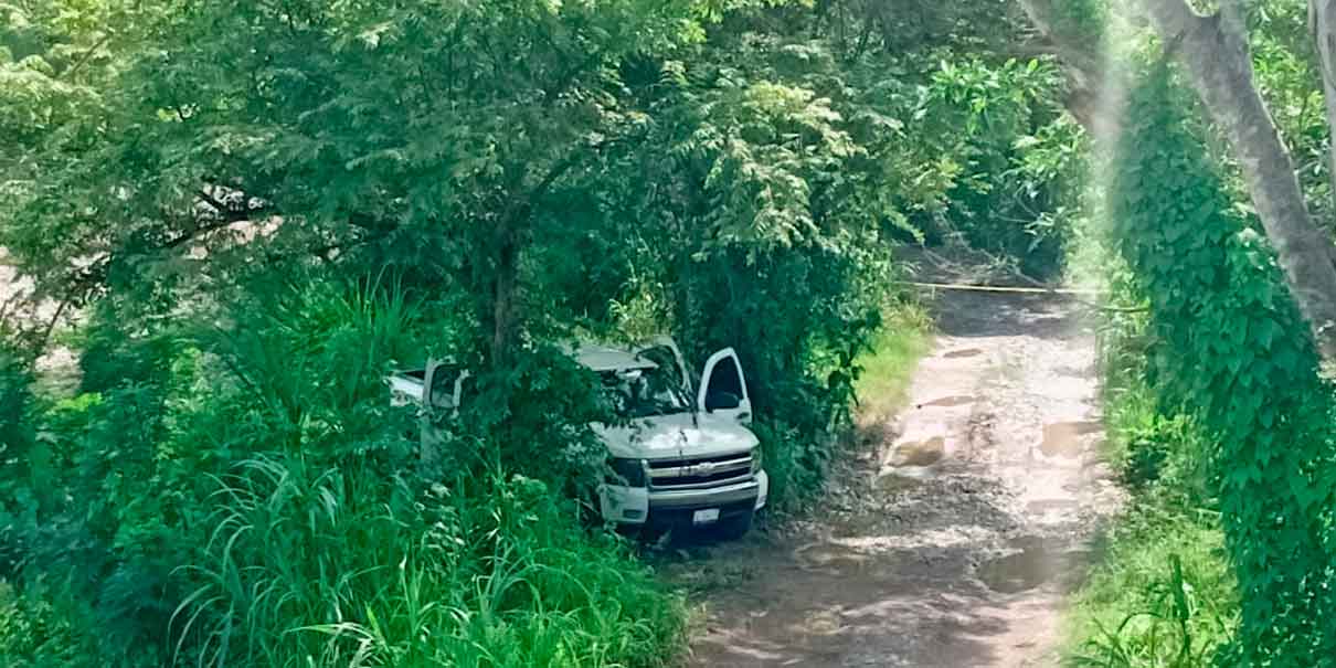 Camioneta abandonada