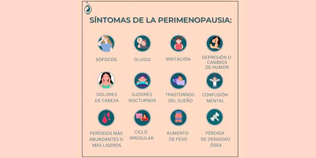 Síntomas de la perimenopausia