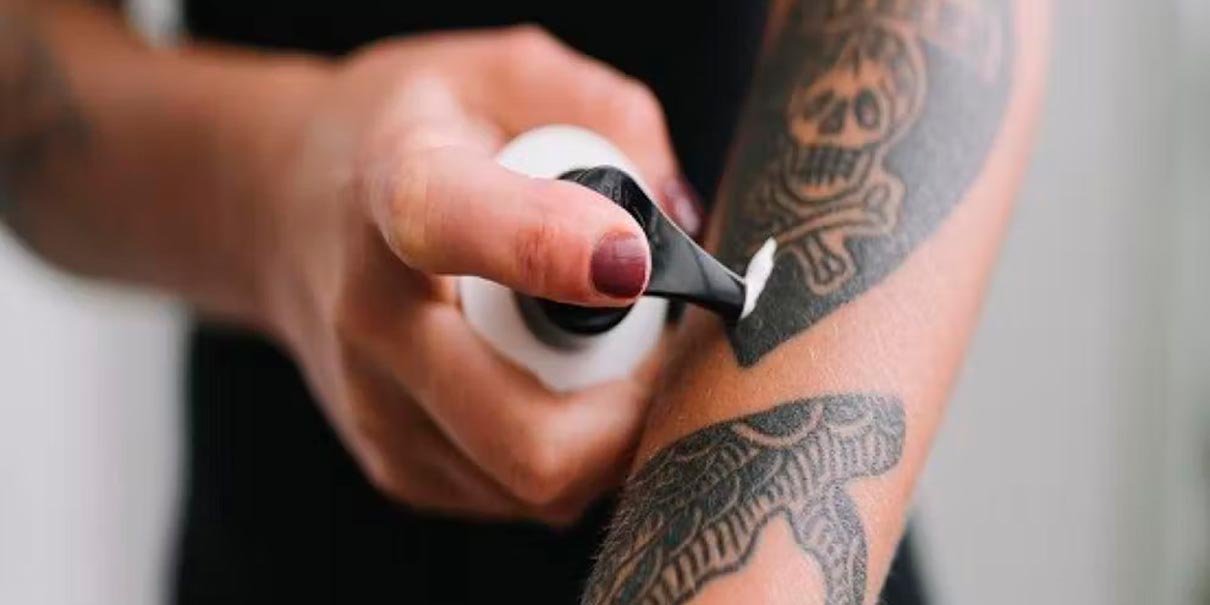 Crema para tatuaje