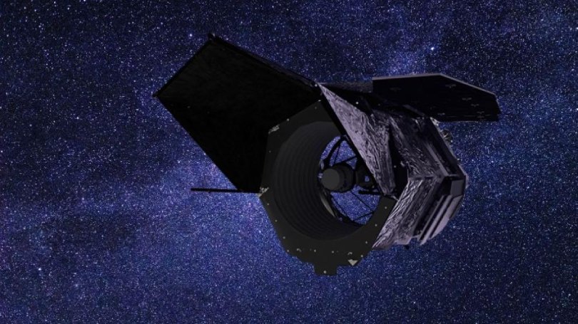 Así lucirá el nuevo telescopio espacial una vez desplegado en el vacío 