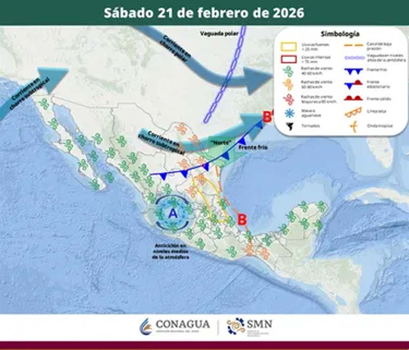 Temperaturas récord en México: estados afectados por la primera onda de calor de 2026