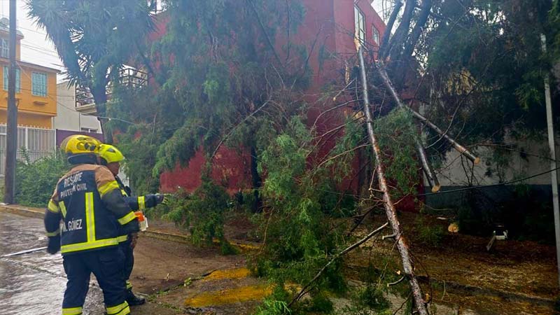 Tormentas dejan afectaciones en 83 municipios poblanos