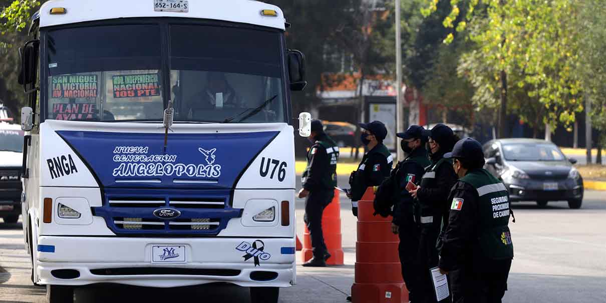 Transportistas de Puebla