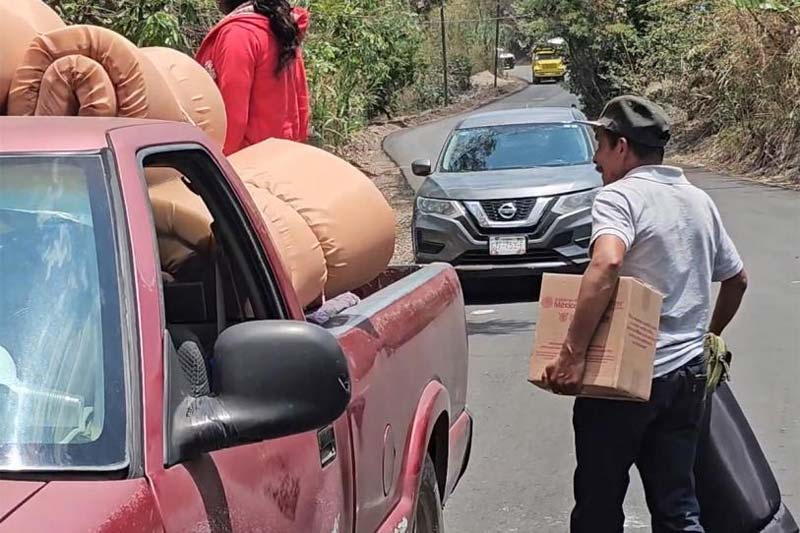 Tras la violencia, pobladores retornan a sus hogares en Chilapa, Guerrero