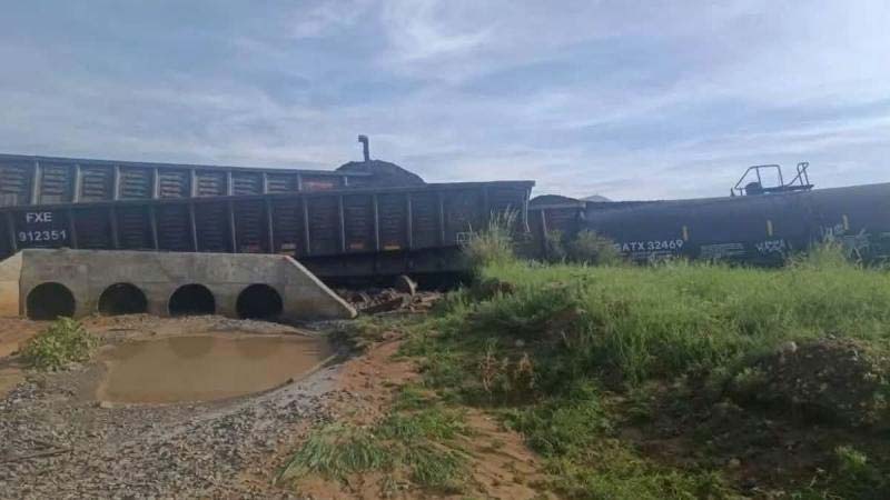 El descarrilamiento provocó el derrame de hidrosulfuro de sodio, un químico utilizado en diversos procesos industriales