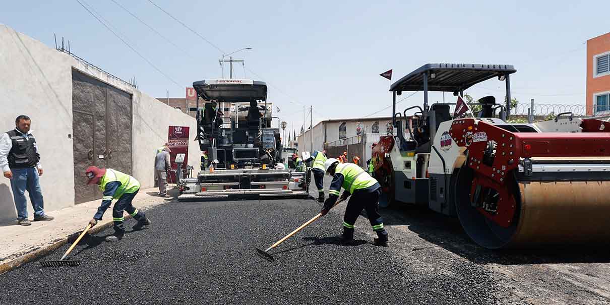 Tren de pavimentación
