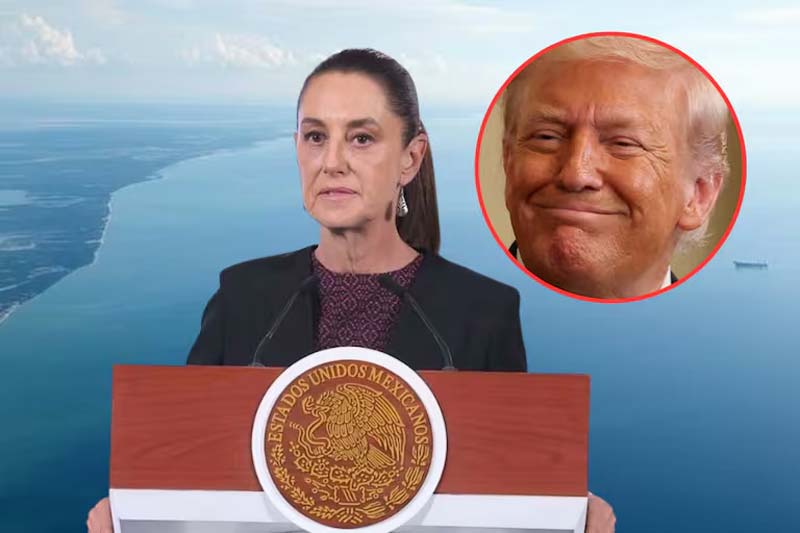 Trump insiste con su ‘parodia’ de Sheinbaum y termina haciendo el ridículo
