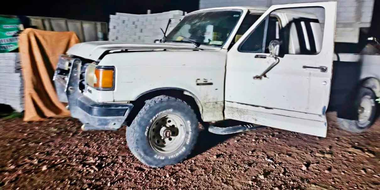 camioneta robada