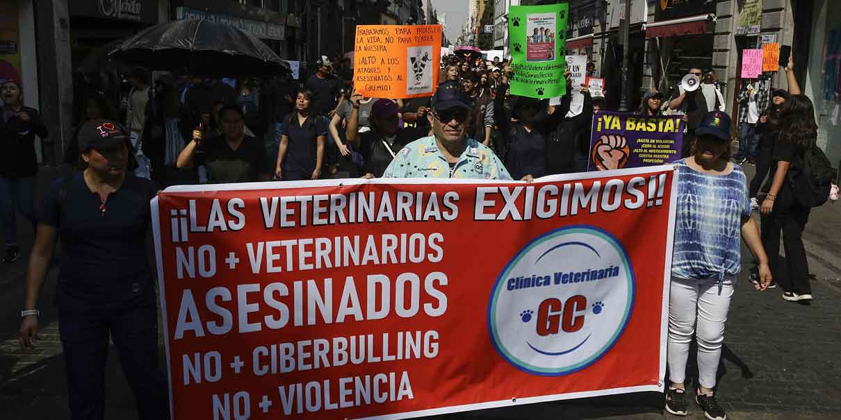 Veterinarios poblanos se sumaron a petición de seguridad