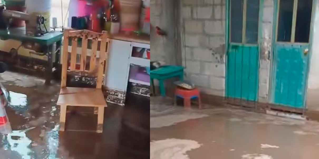 inundación de viviendas