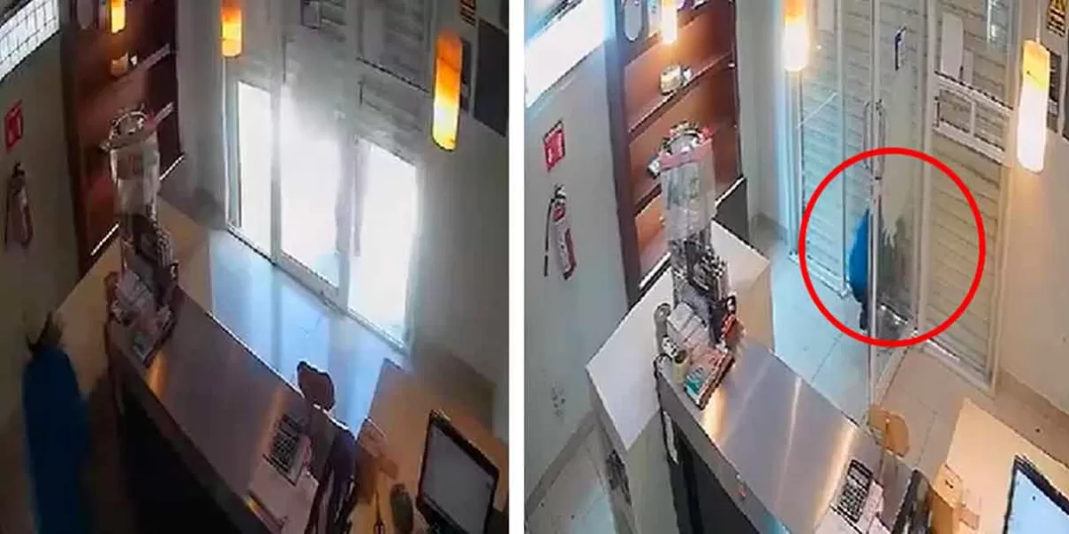 Encerrado por la empleada de una pastelería terminó ladrón a donde pretendía robar