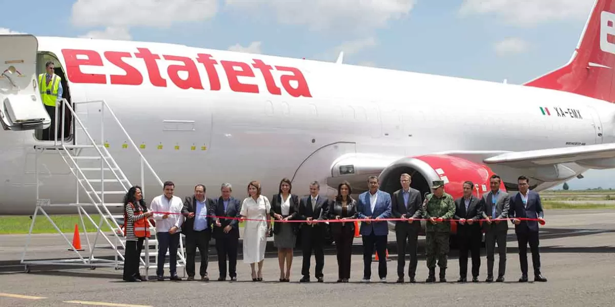 Estafeta Carga Aérea inició operaciones en el Aeropuerto de Puebla
