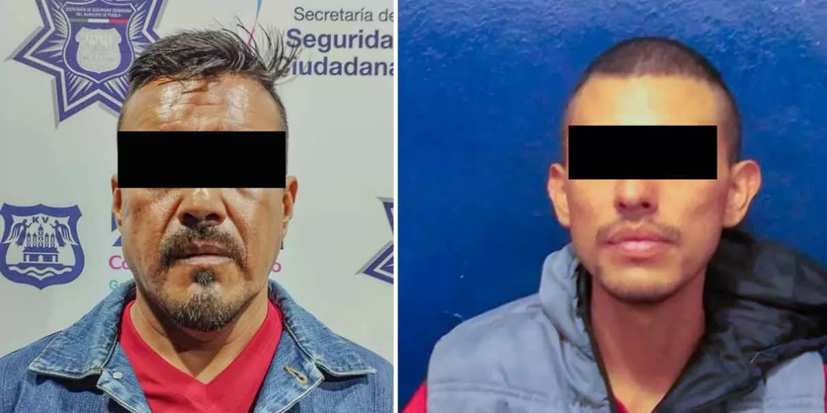 SSC Puebla continúa debilitando a la banda de "El Perro" atrapan a dos de sus integrantes
