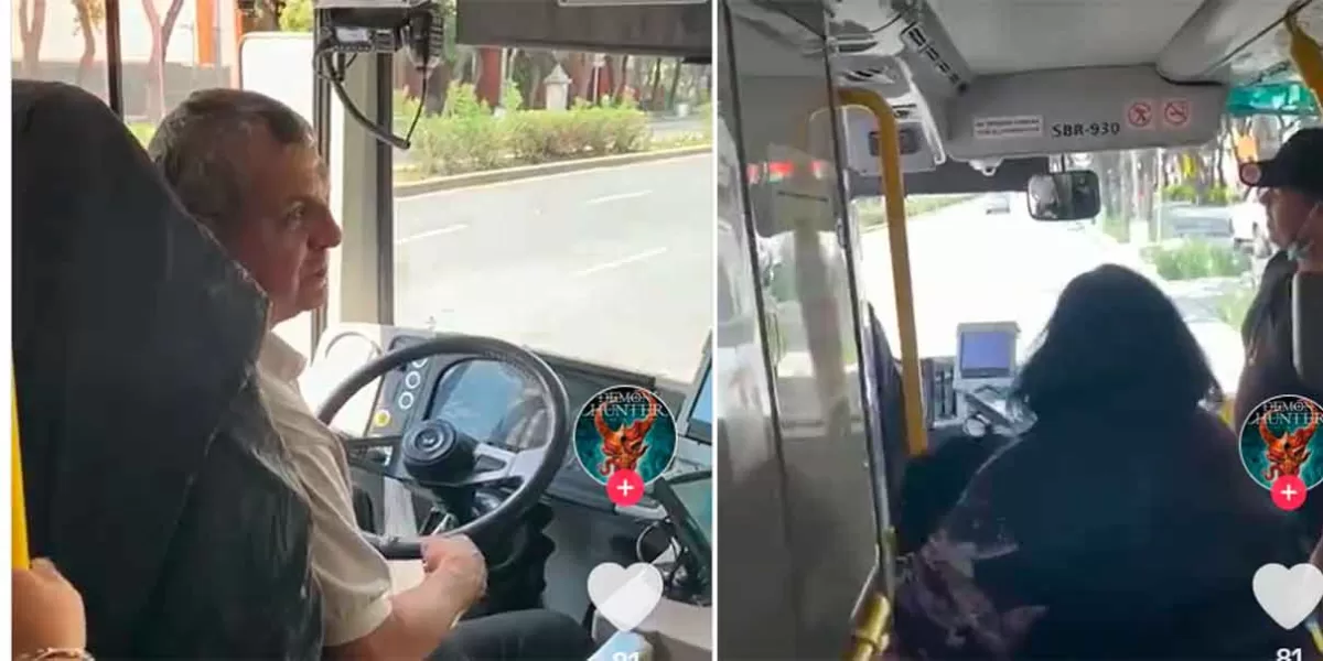 VIDEO. En la CdMx, chófer de Metrobús es exhibido manejando BORRACHO