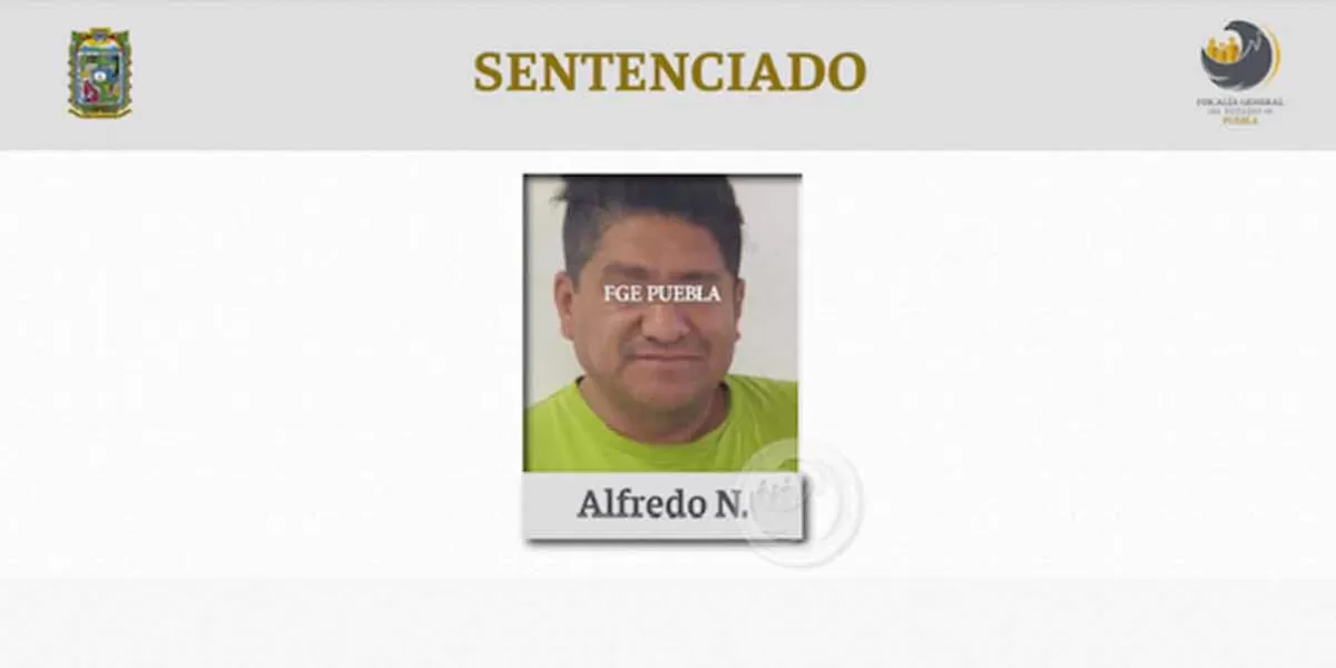 Alfredo pasará 12 años en prisión por violación equiparada