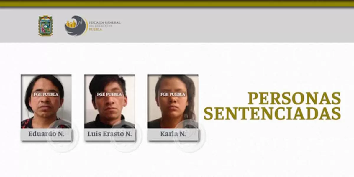 Eduardo, Luis y Karla pasarán 3 años en prisión por narcomenudeo y corrupción de menores