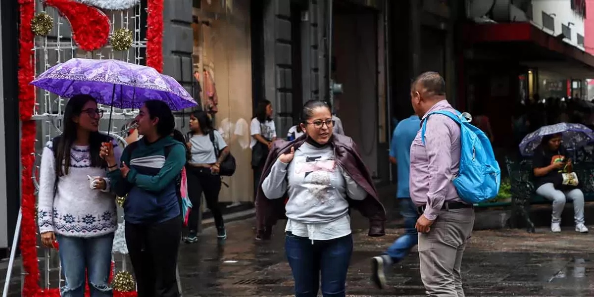 Este lunes se esperan lluvias y hasta caída de granizo en Puebla