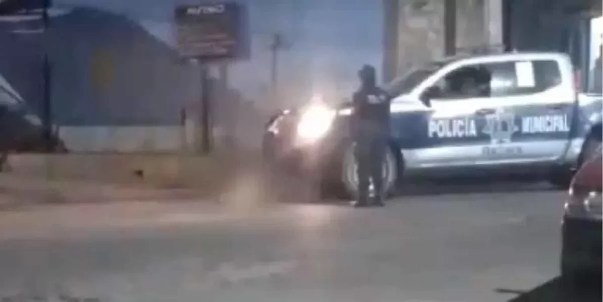 Mat4an Policías municipales a LOMITO por diversión en Ocotlán de Morelos