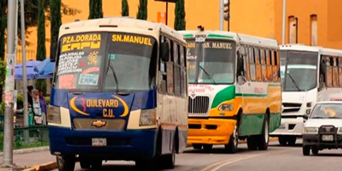 Pésima evaluación al transporte público de Puebla durante “Operativo Ciudadano”
