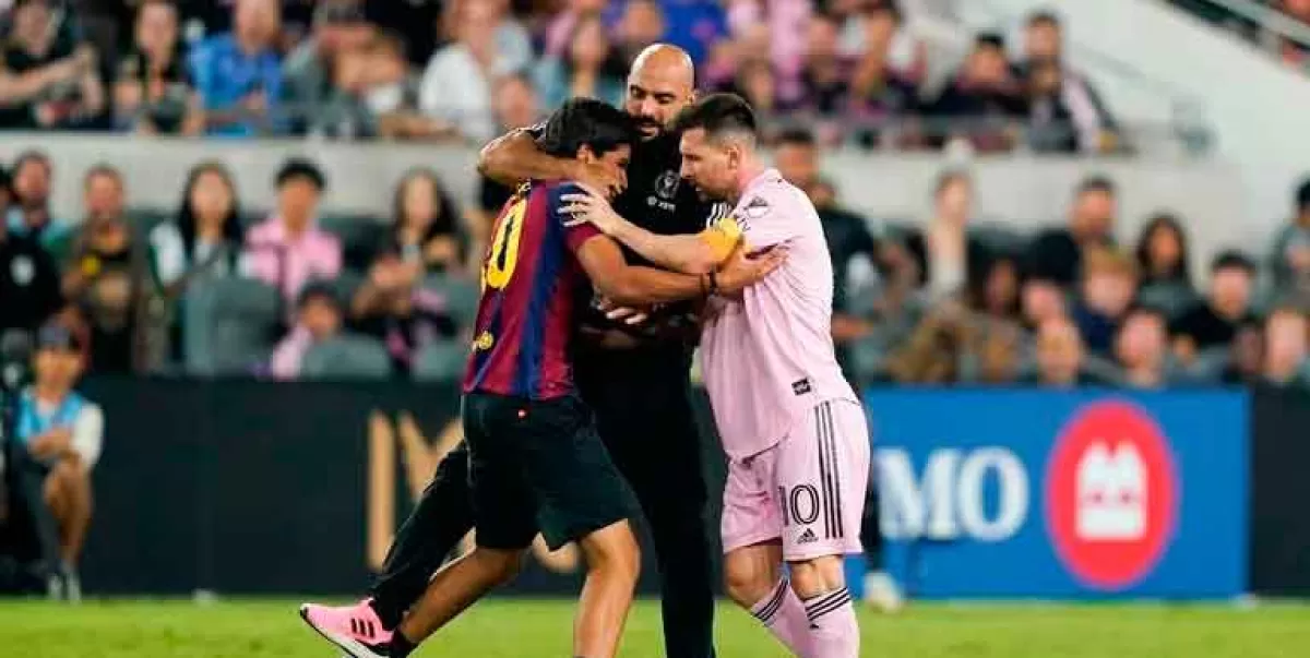 Por 3 mdd, guardaespaldas defiende a Messi 