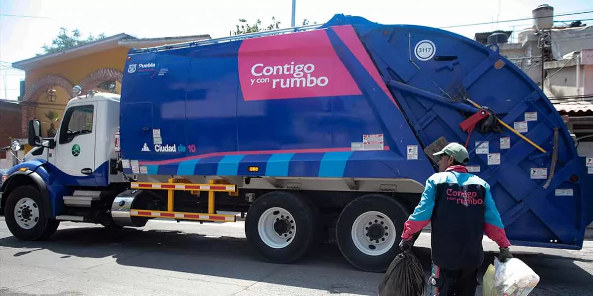 Saldo blanco por fiestas patrias en Puebla; levantaron 14.5 toneladas de basura del centro histórico
