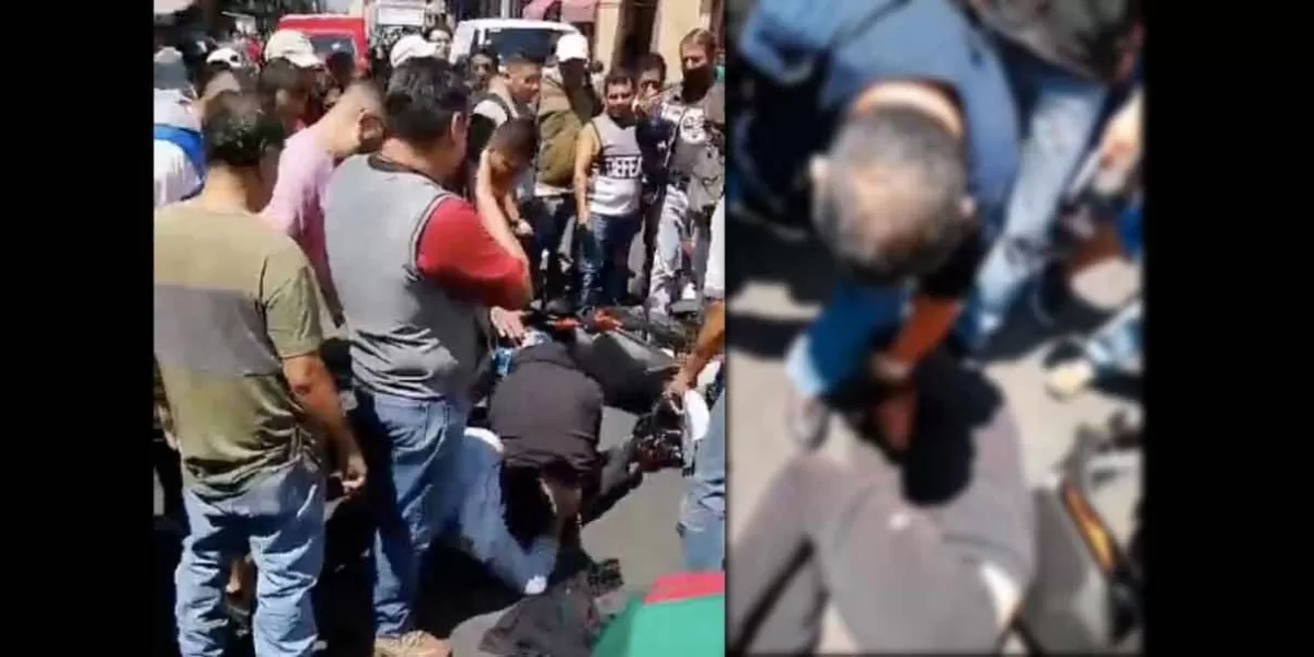 VIDEO. Delincuentes son brutalment3 golpead0s por atropellar a mujer policía en CdMx