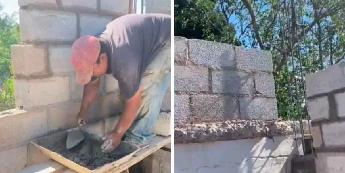 Albañiles de Zacatecas se vuelven viral después de que olvidaron construir la entrada a una vivienda