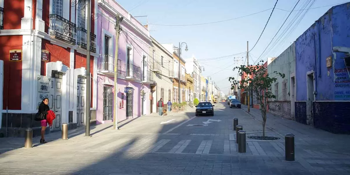 Luce nueva imagen el Centro Histórico de Puebla con la rehabilitación de las calles