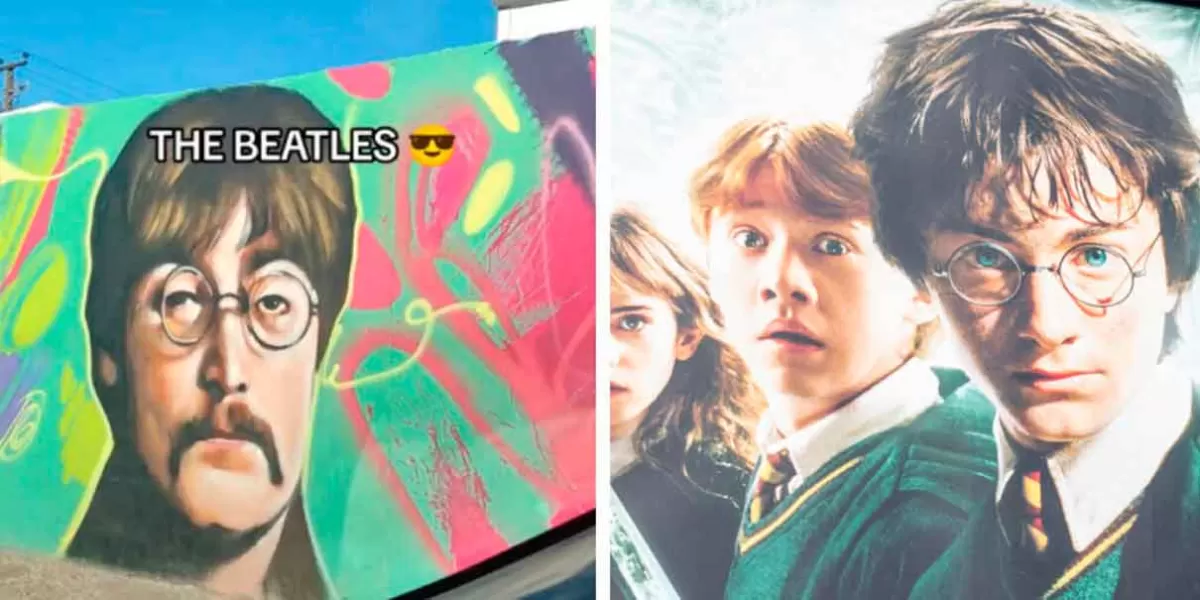 Niño se vuelve viral al confundir a John Lennon con Harry Potter