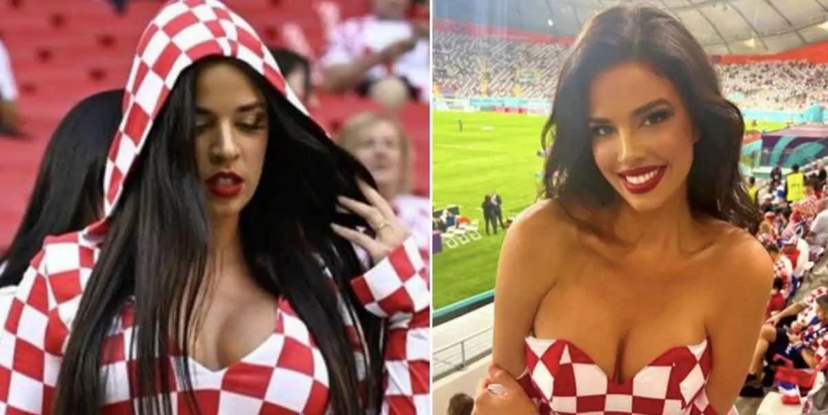 VIDEO. Aficionada guapa del Mundial deleita a seguidores con espagueti que se “antoja” 