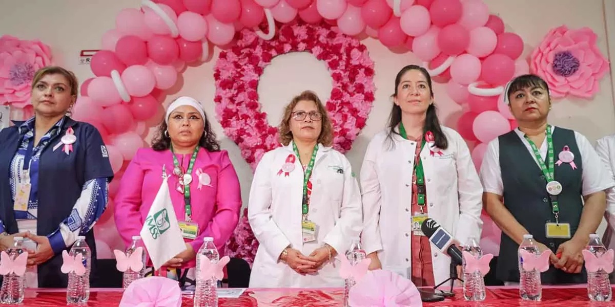 IMSS realiza campaña para concientizar sobre la detención oportuna del cáncer de mama