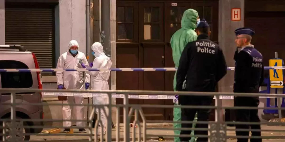  hombre armad0 mat4 a dos ciudadanos suecos en pleno centro de Bruselas y es abatido por la policía