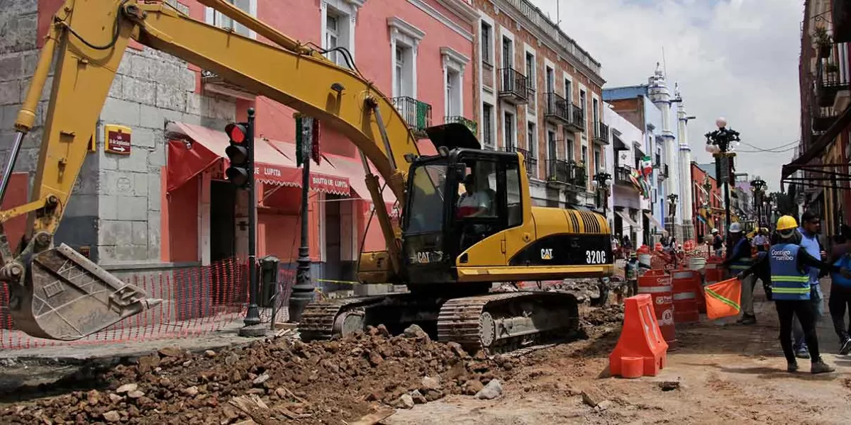 Obras en Centro Histórico de Puebla han afectado 70% las ventas de comercios: Canaco