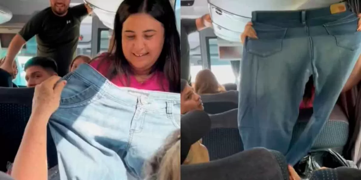 VIDEO. Así estafaron a una familia en Puebla con pantalones de “lujo”