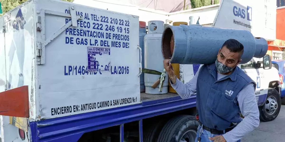 Del 22 al 28 de octubre, precio del gas LP en Puebla capital será de 343.8 pesos