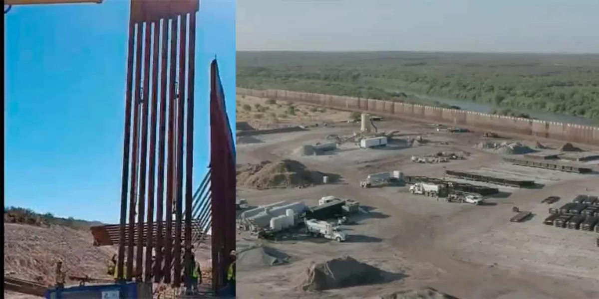 Con alambre y navajas, así es la nueva valla que instaló Texas en frontera con Chihuahua