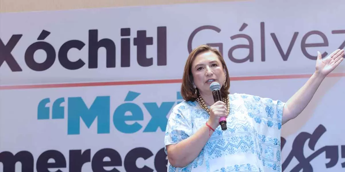 Puebla recibirá como precandidata presidencial a Xóchitl Gálvez