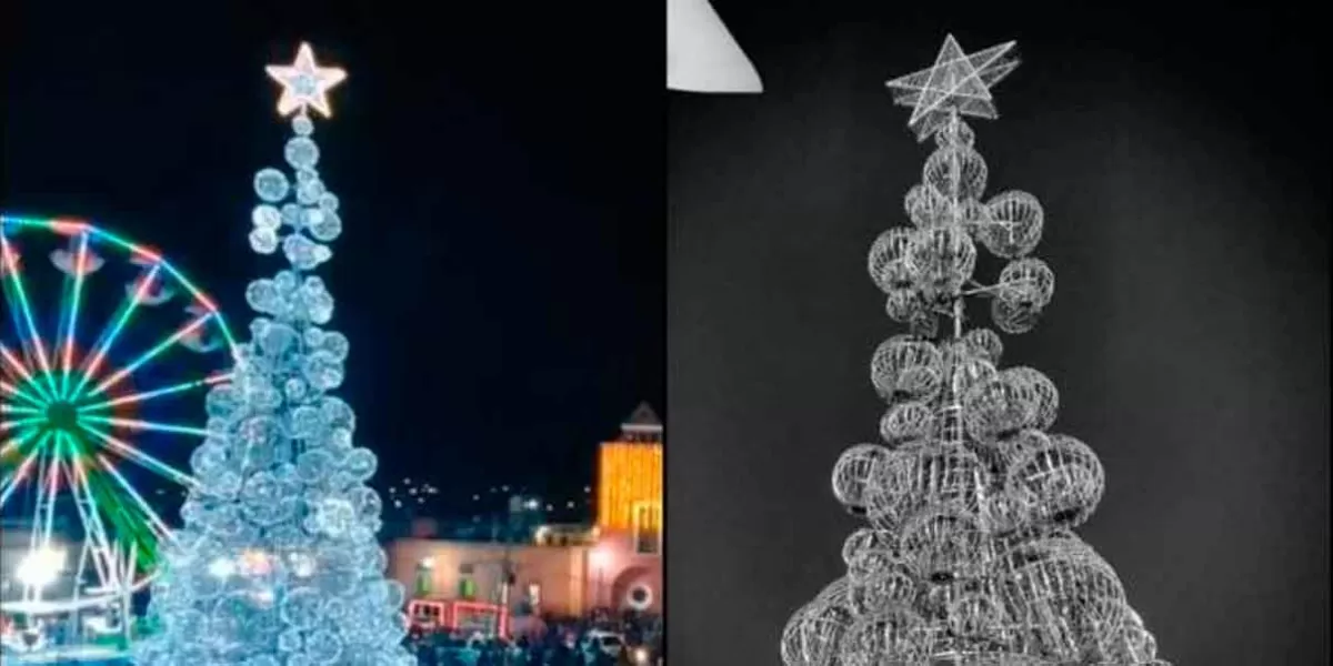 Apagan mega árbol de Navidad en honor a las víctimas de masacre en Salvatierra