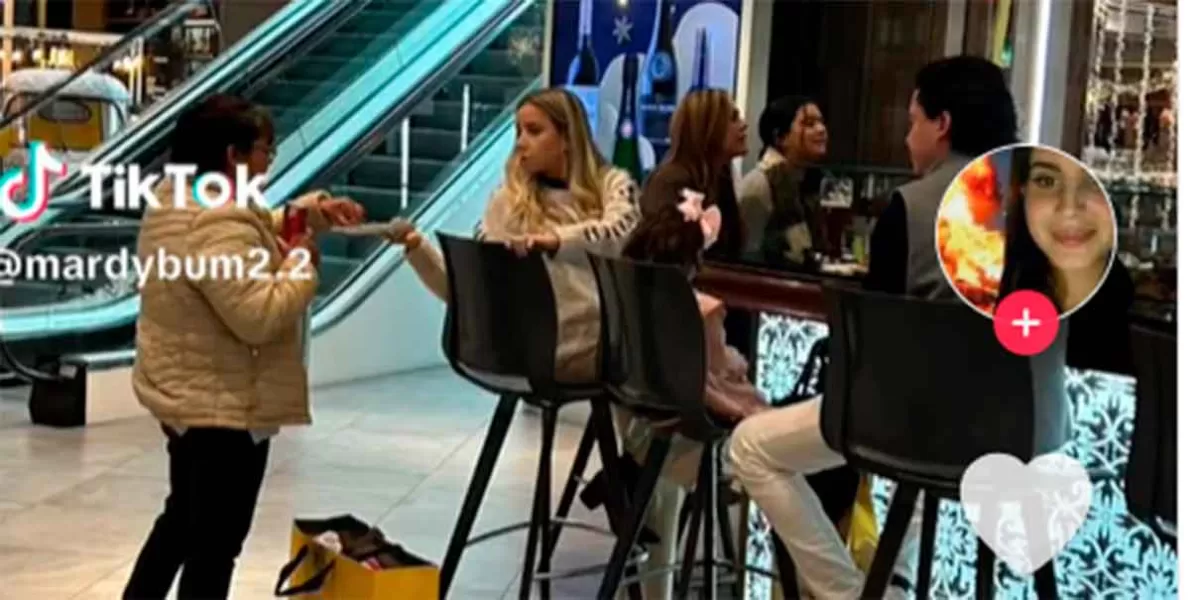 VIDEO. POLÉMICA familia deja de pie a su empleada mientras ellos comen en restaurante de Polanco 