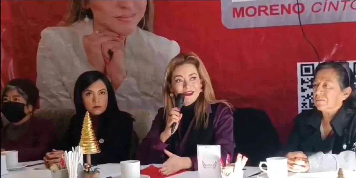 Una mujer debe ser candidata a la alcaldía de Puebla en las elecciones de 2024: Edhali Moreno
