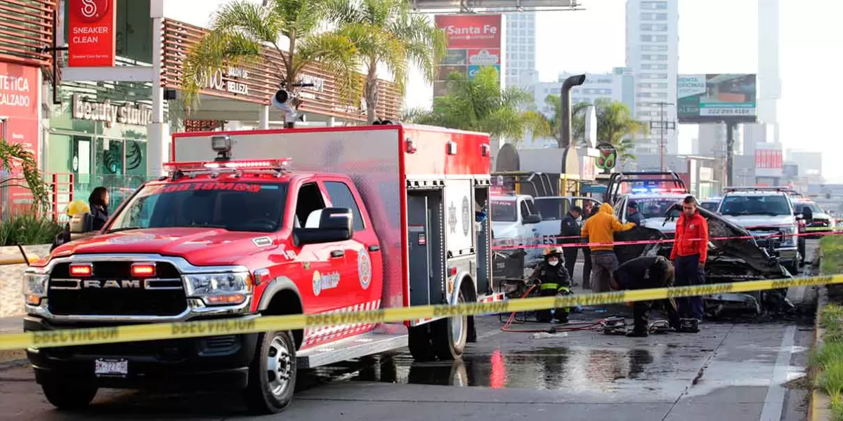 El conductor del BMW volcado y quemado bajo proceso por homicidio de sus amigos