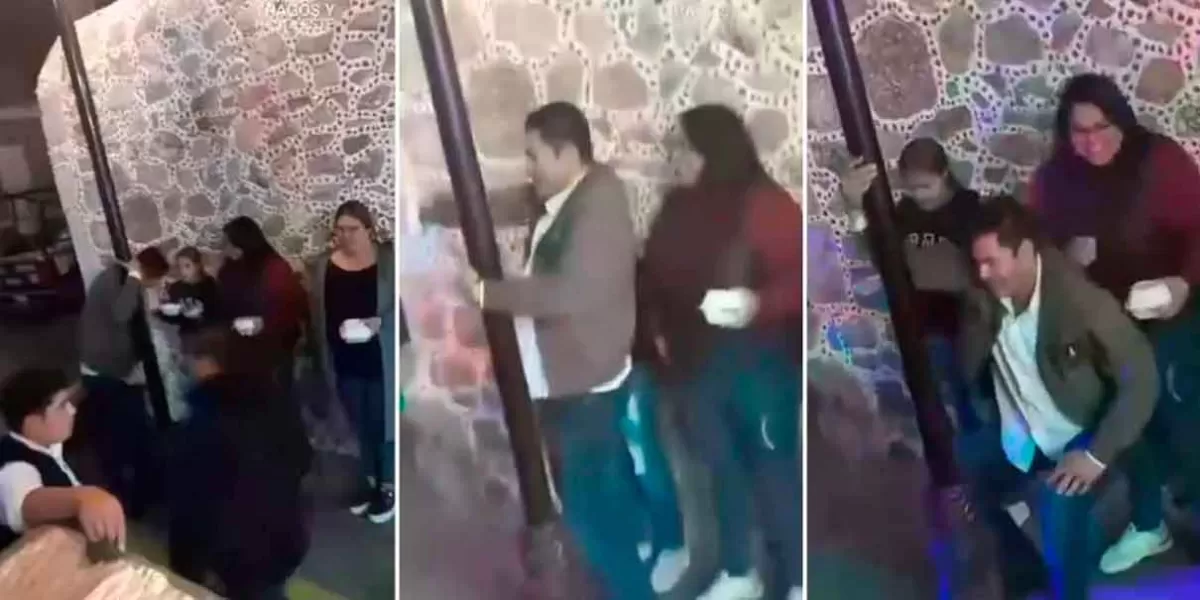 ENFIESTADO captan en VIDEO al alcalde de Zempoala bailando “TUBO” en la vía pública