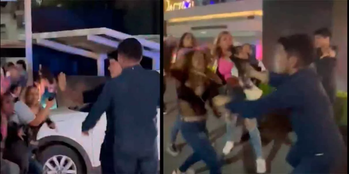 VIDEO. Hombre le da tremendo cabezazo a mujer en pelea en Paseo Tec, Monterrey