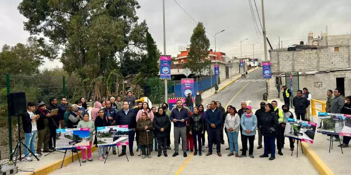 Ayuntamiento de Puebla rehabilita puente vehicular