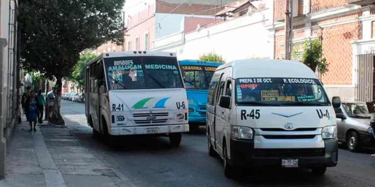 972 asaltos en un año en rutas de transporte público de Puebla 