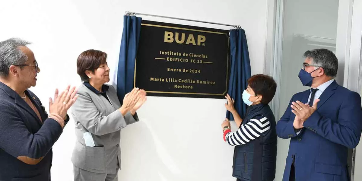 Inaugura la rectora de la BUAP edificio para posgrado en Microbiología