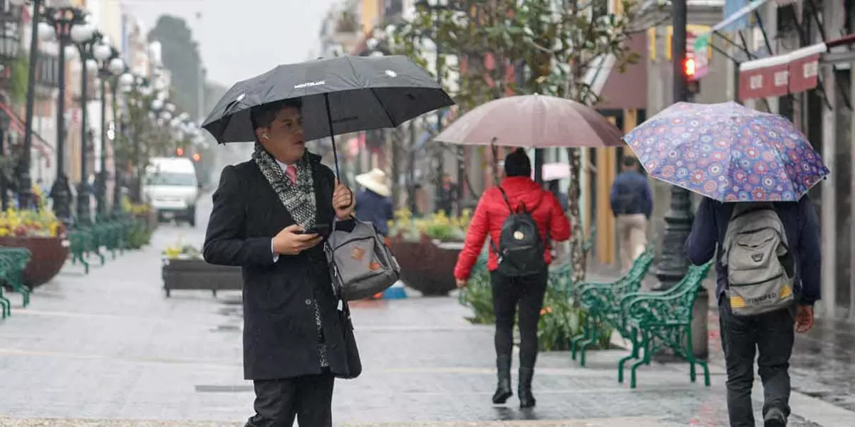 Frente frío se mantendrá fin de semana en Puebla
